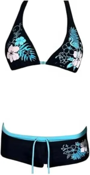 2 Piece Womens Bikini Set Y2k Halter Summer Tops Sexy Swimsuit Beach Sets Going Out Outfits 2025 Vacation Party
