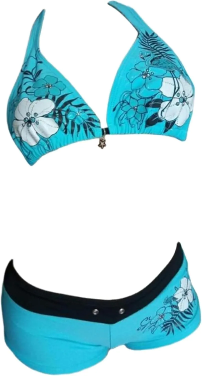 2 Piece Womens Bikini Set Y2k Halter Summer Tops Sexy Swimsuit Beach Sets Going Out Outfits 2025 Vacation Party