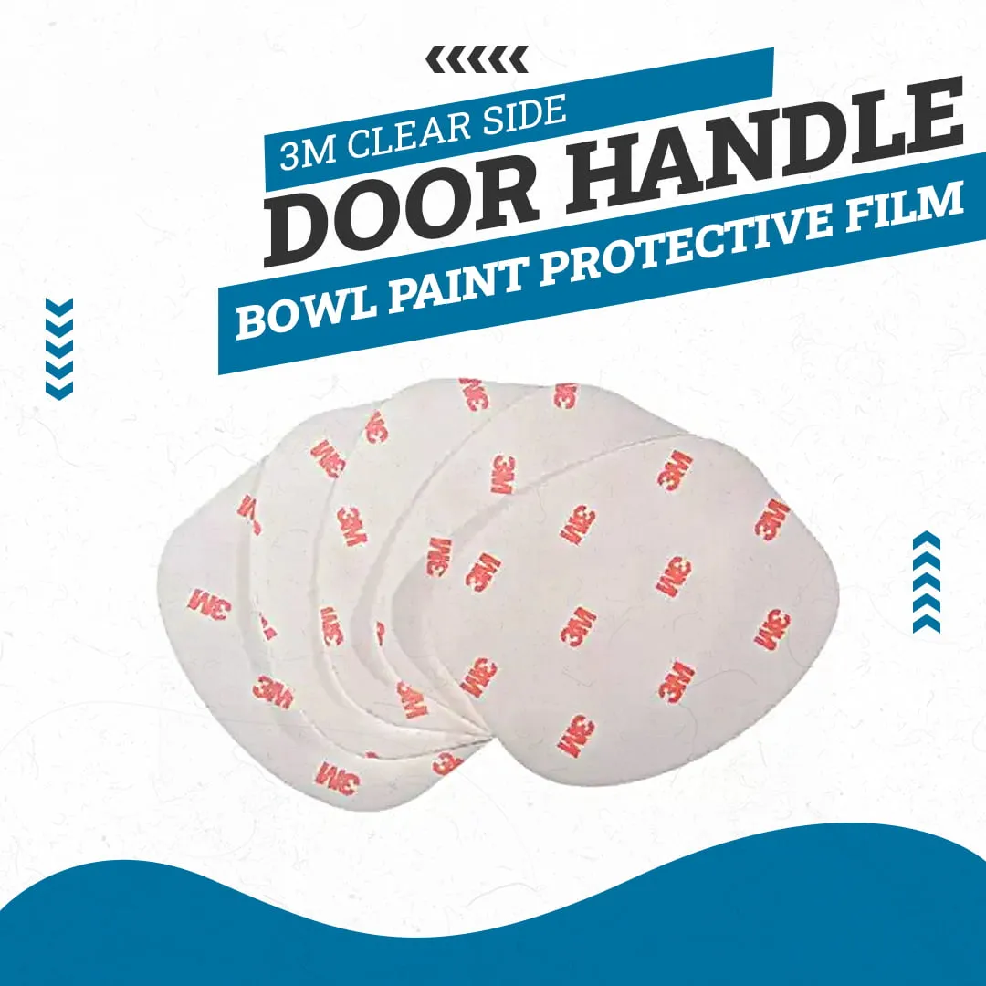 3M Clear Side Door Handle bowl Paint Protective Film - Car inner outer Universal Clear Side Door Handles Paint Scratches Protective Film
