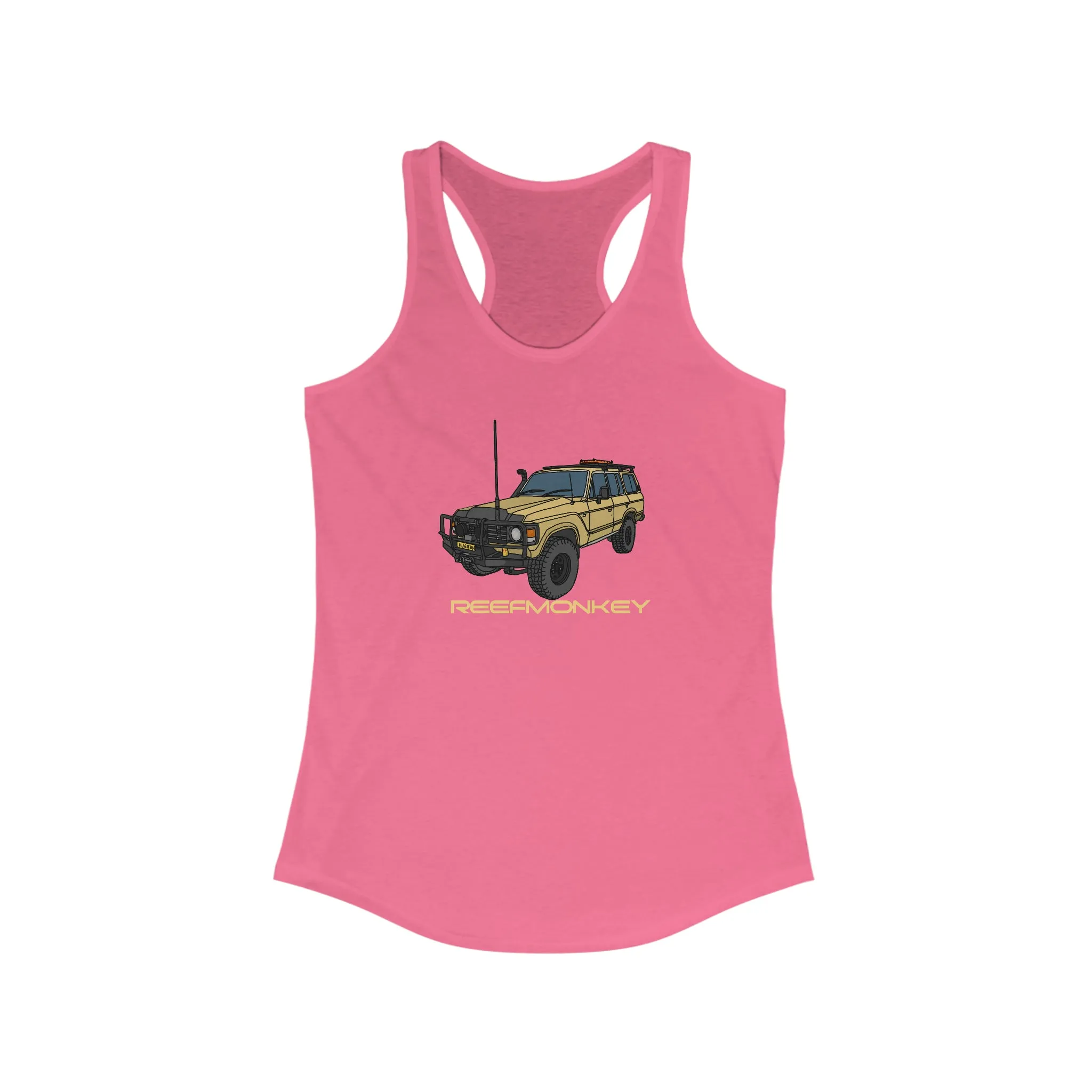 60 Series Land Cruiser FJ60 Womens Tank Top - Reefmonkey Artist Chris Marshall
