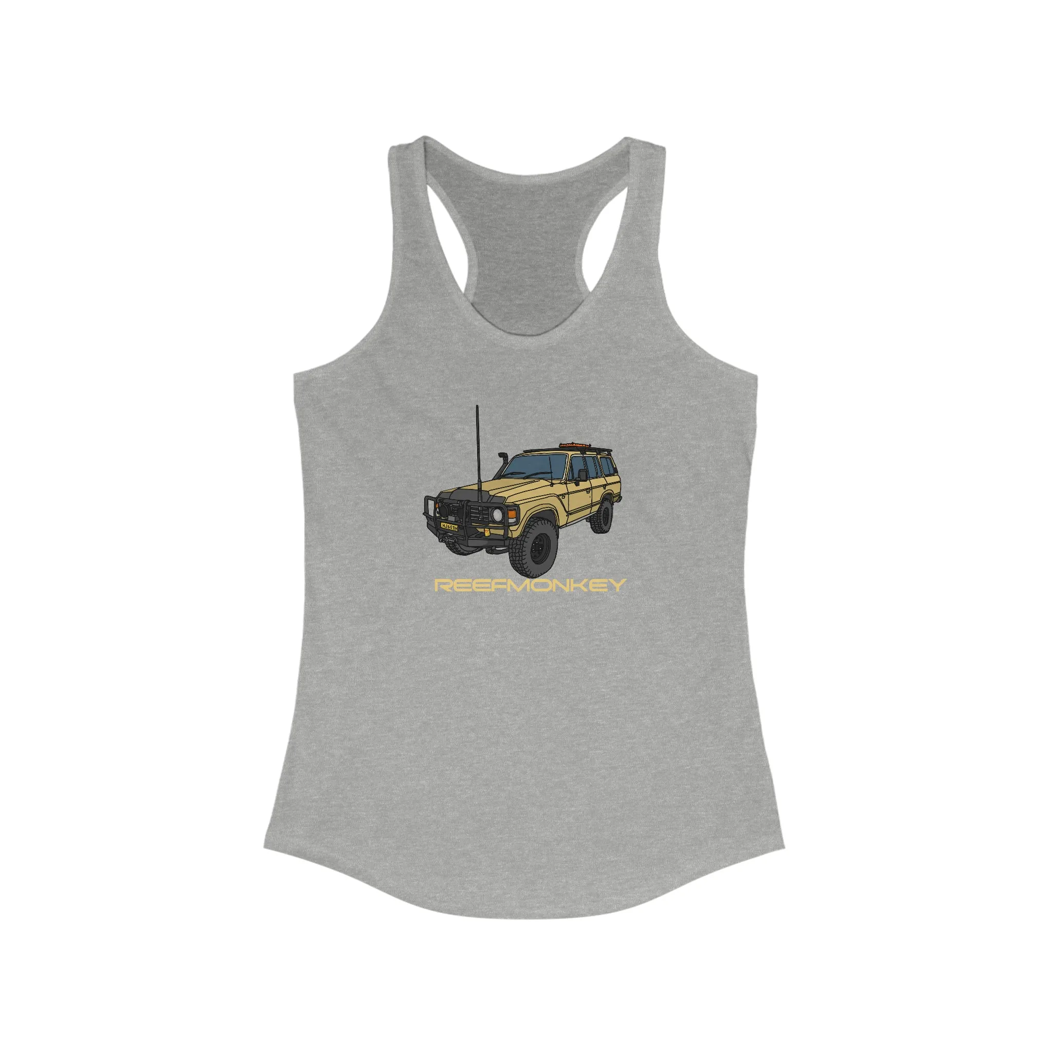 60 Series Land Cruiser FJ60 Womens Tank Top - Reefmonkey Artist Chris Marshall