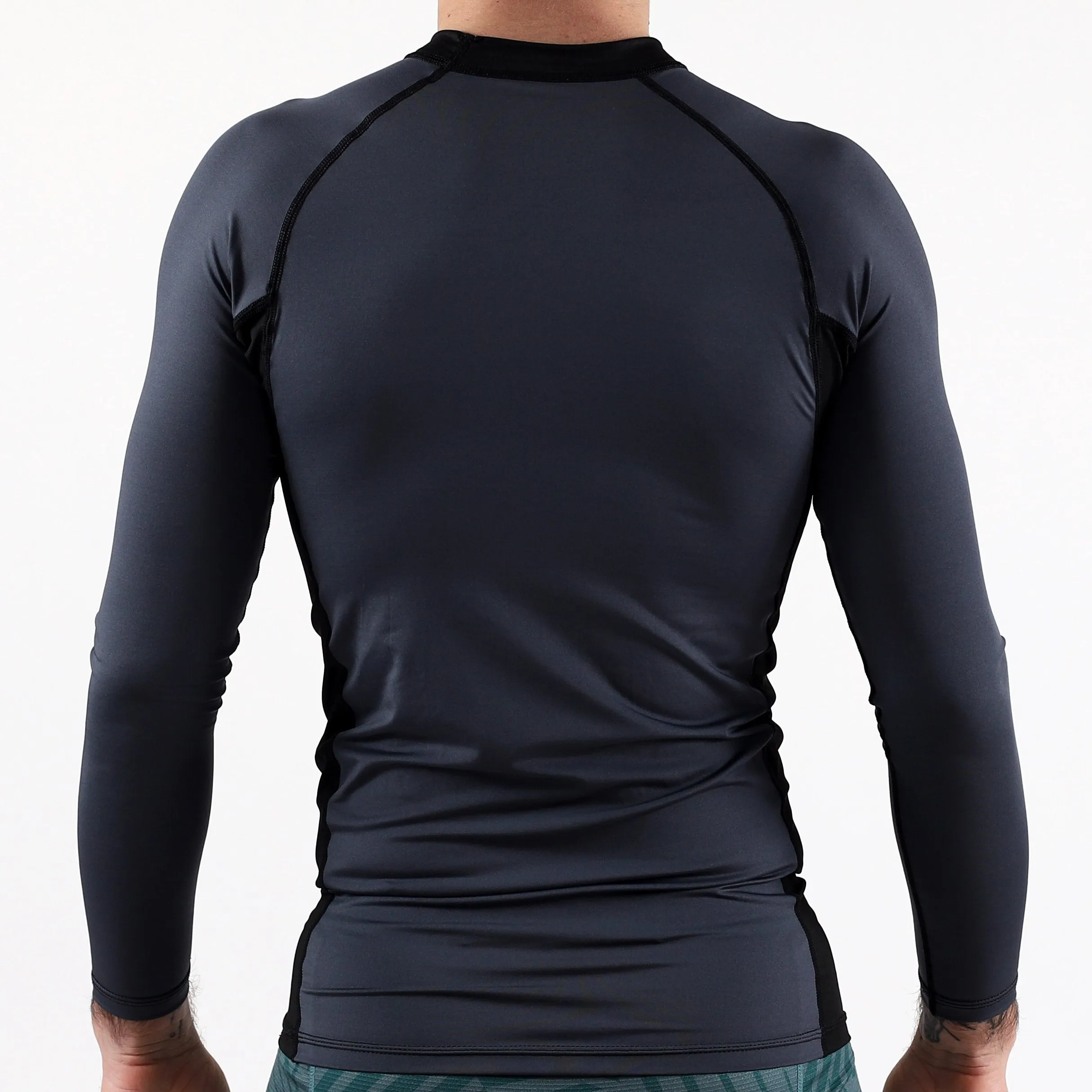 93brand Standard Issue LS Rash Guards 2-PACK (Sage Green, Slate Grey)
