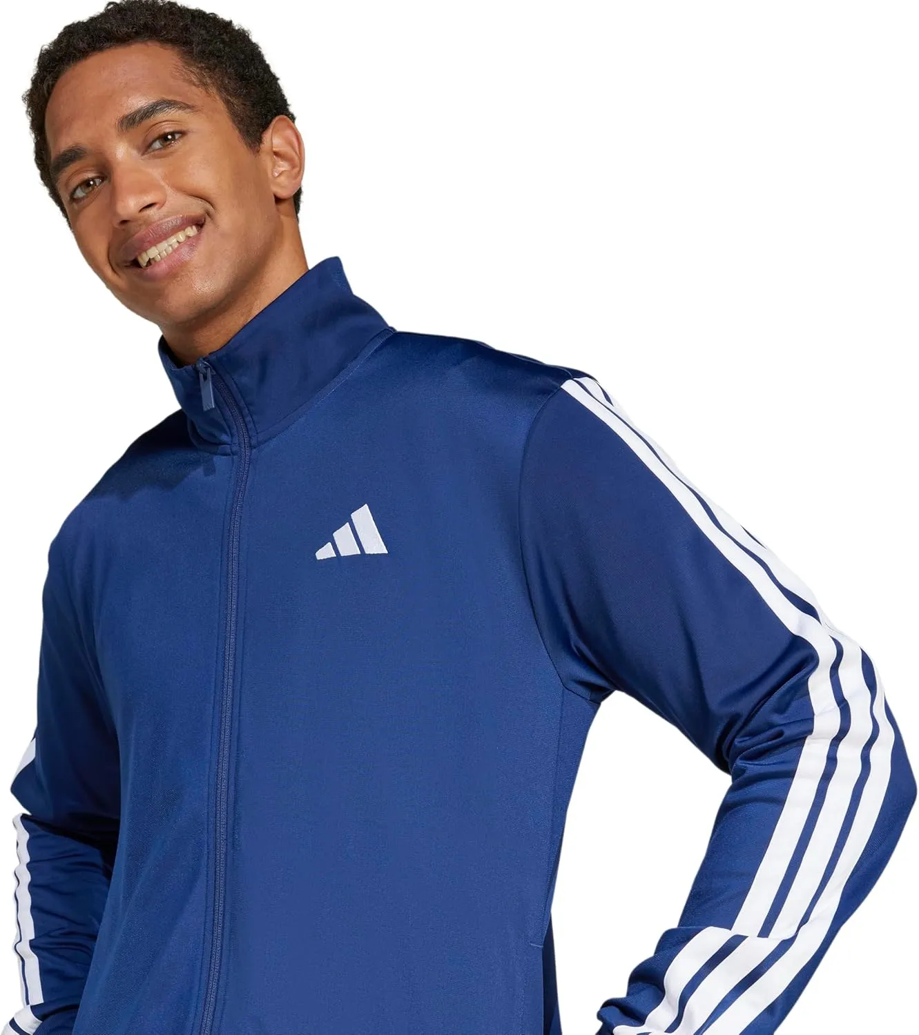 adidas Men's 3-Stripes Tricot Track Top
