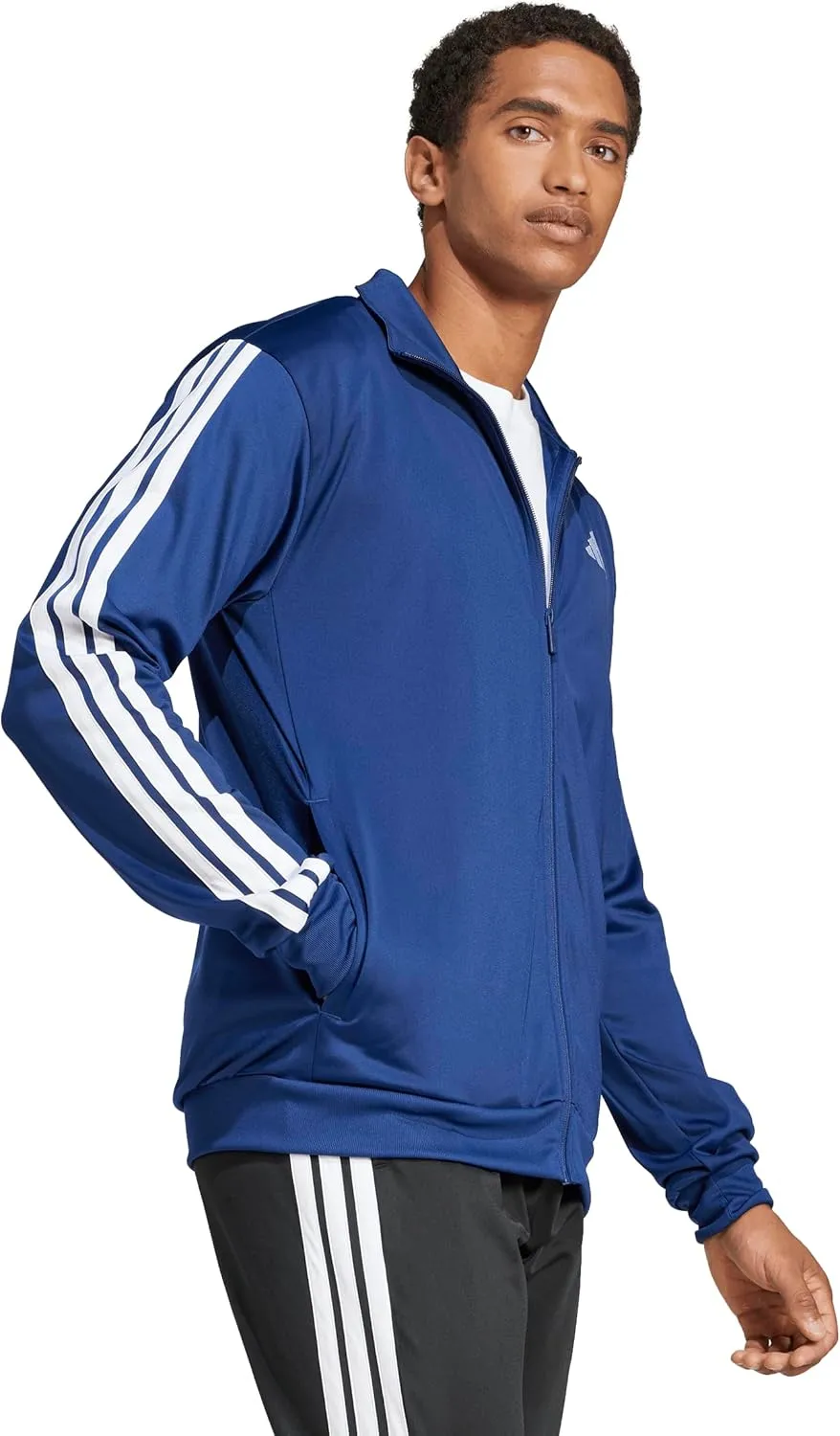 adidas Men's 3-Stripes Tricot Track Top