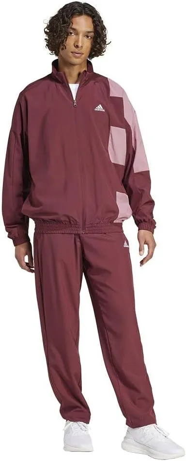 adidas mens Sportswear Colorblock Track Suit