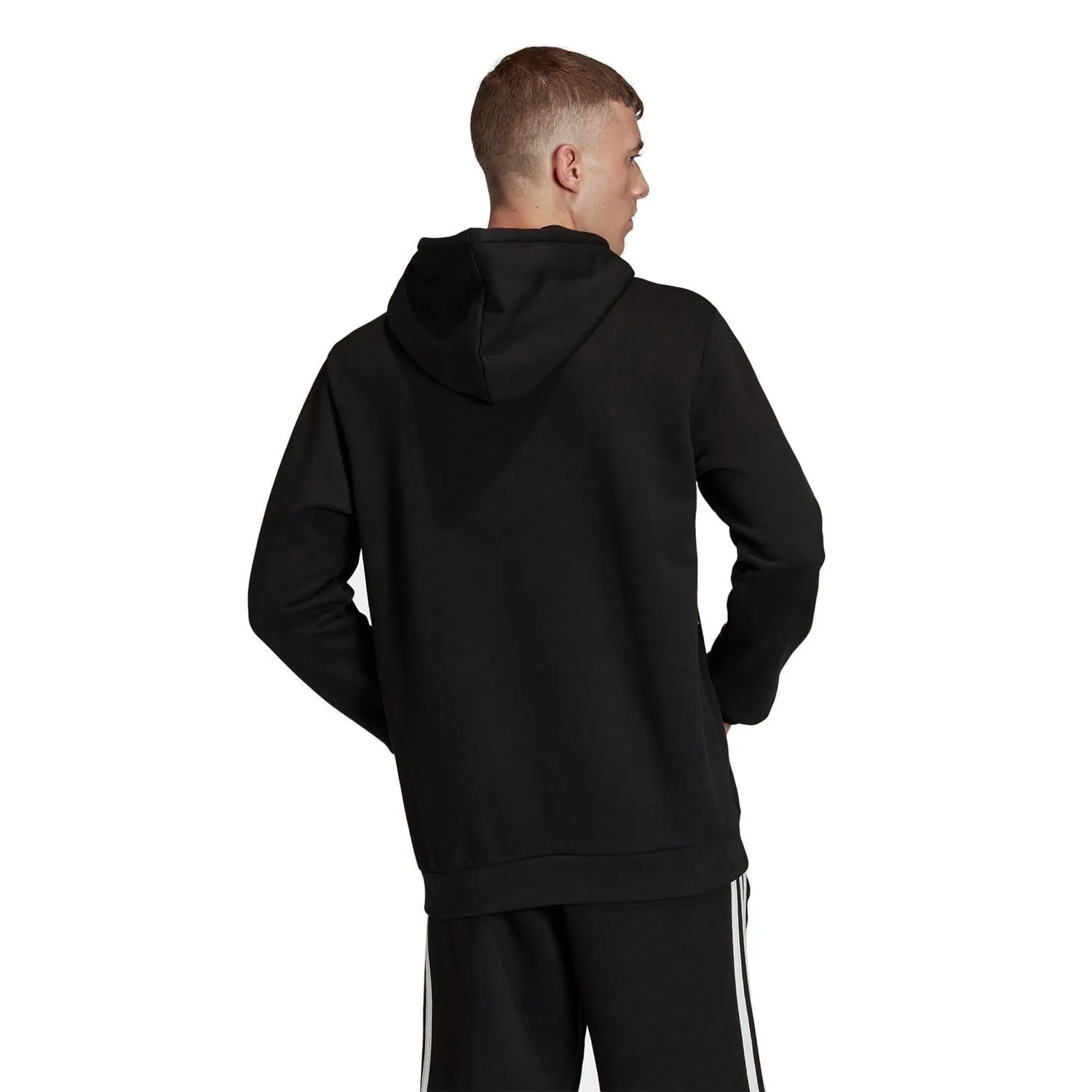 adidas Originals Loungewear Trefoil Essentials Hoodie - Black