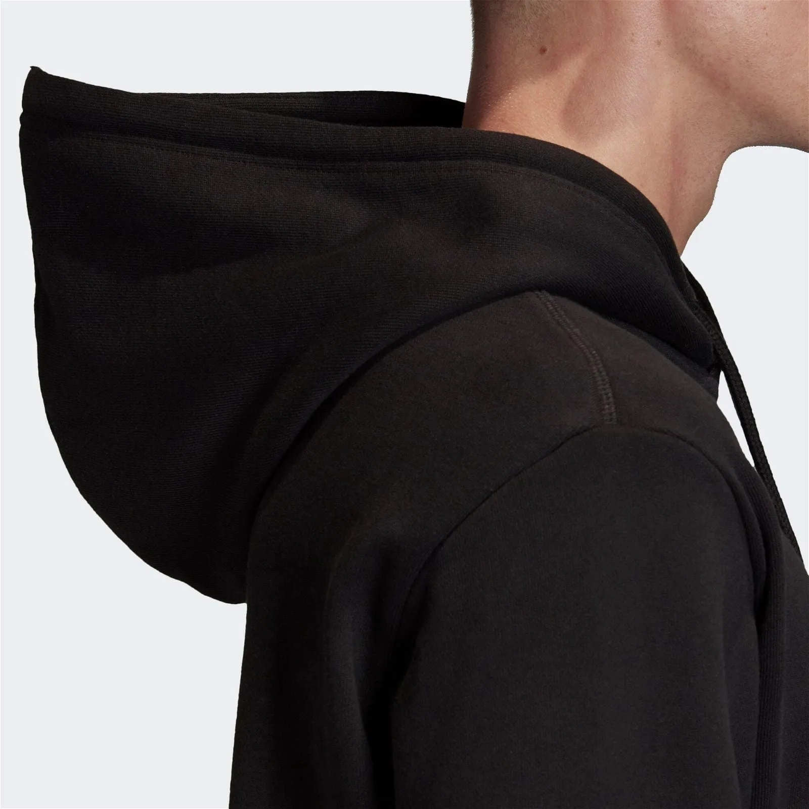 adidas Originals Loungewear Trefoil Essentials Hoodie - Black