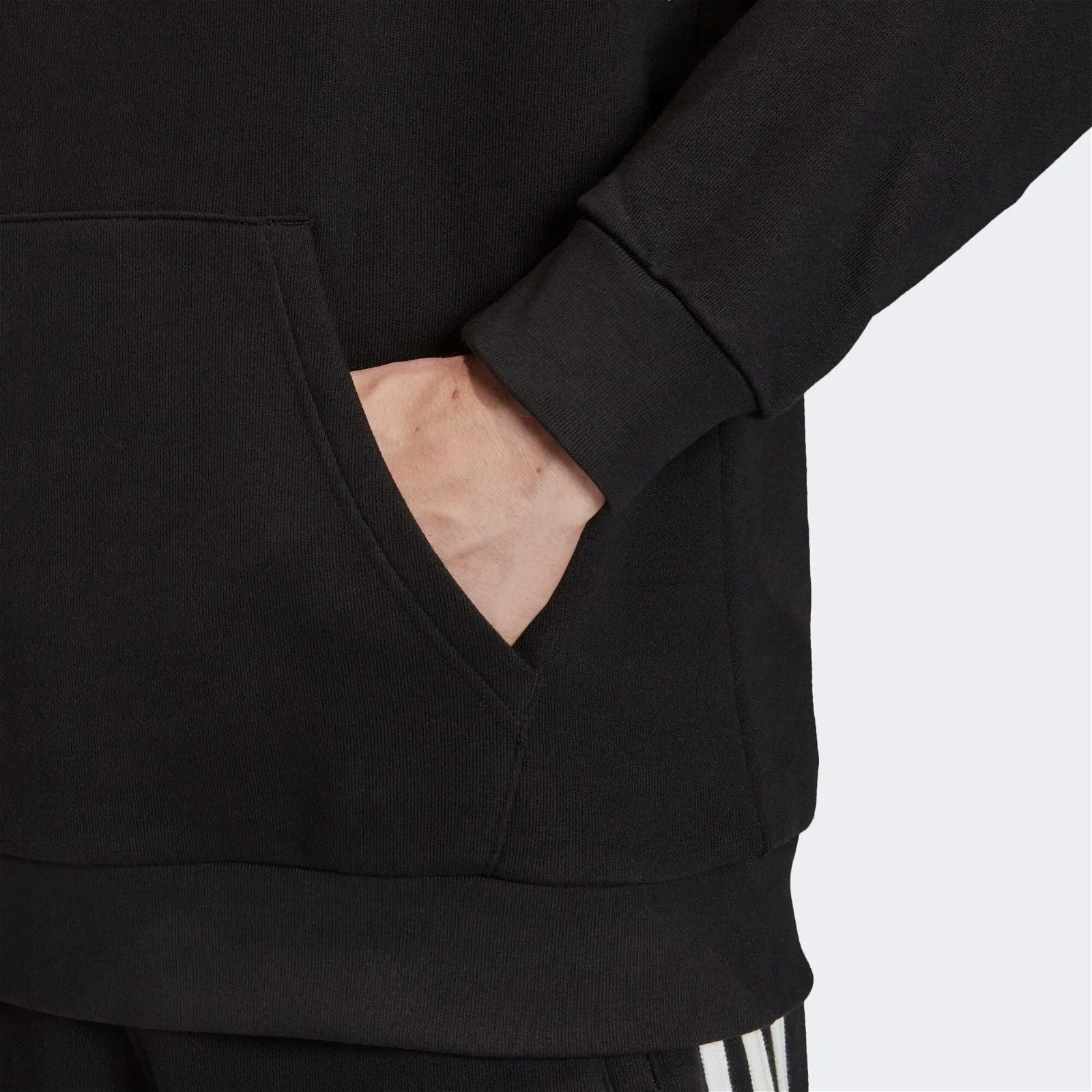 adidas Originals Loungewear Trefoil Essentials Hoodie - Black
