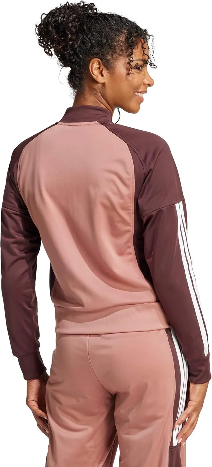 adidas Women's Tricot 3-Stripes Fashion Track Top