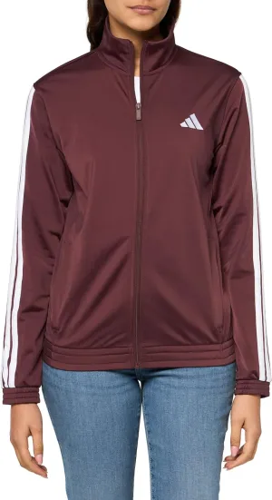 adidas Women's Tricot 3-Stripes Track Top