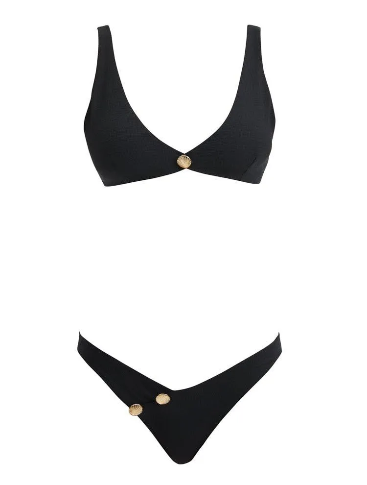 Aeron Black Bikini Set