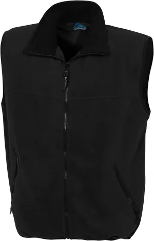 AFC Mens Panda Fleece Jacket Vest a Zip up Coat in Small to Big & Tall Sizes