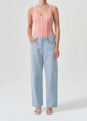 AGOLDE - Elna Bodysuit in Grapefruit