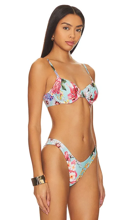 Agua Bendita x REVOLVE Karin Underwire Top in Baby Blue