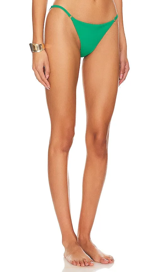 Agua Bendita X Revolve Maisie Oasis Bottom in Dark Green