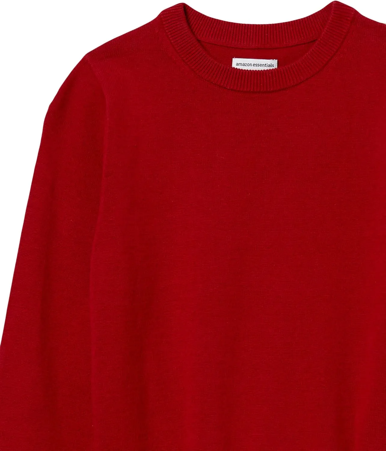 Amazon Essentials Boys and Toddlers' Uniform Cotton Crewneck Sweater