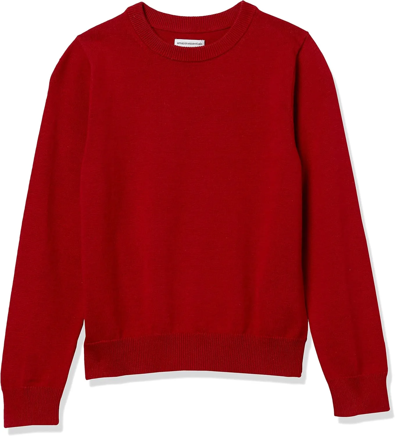 Amazon Essentials Boys and Toddlers' Uniform Cotton Crewneck Sweater