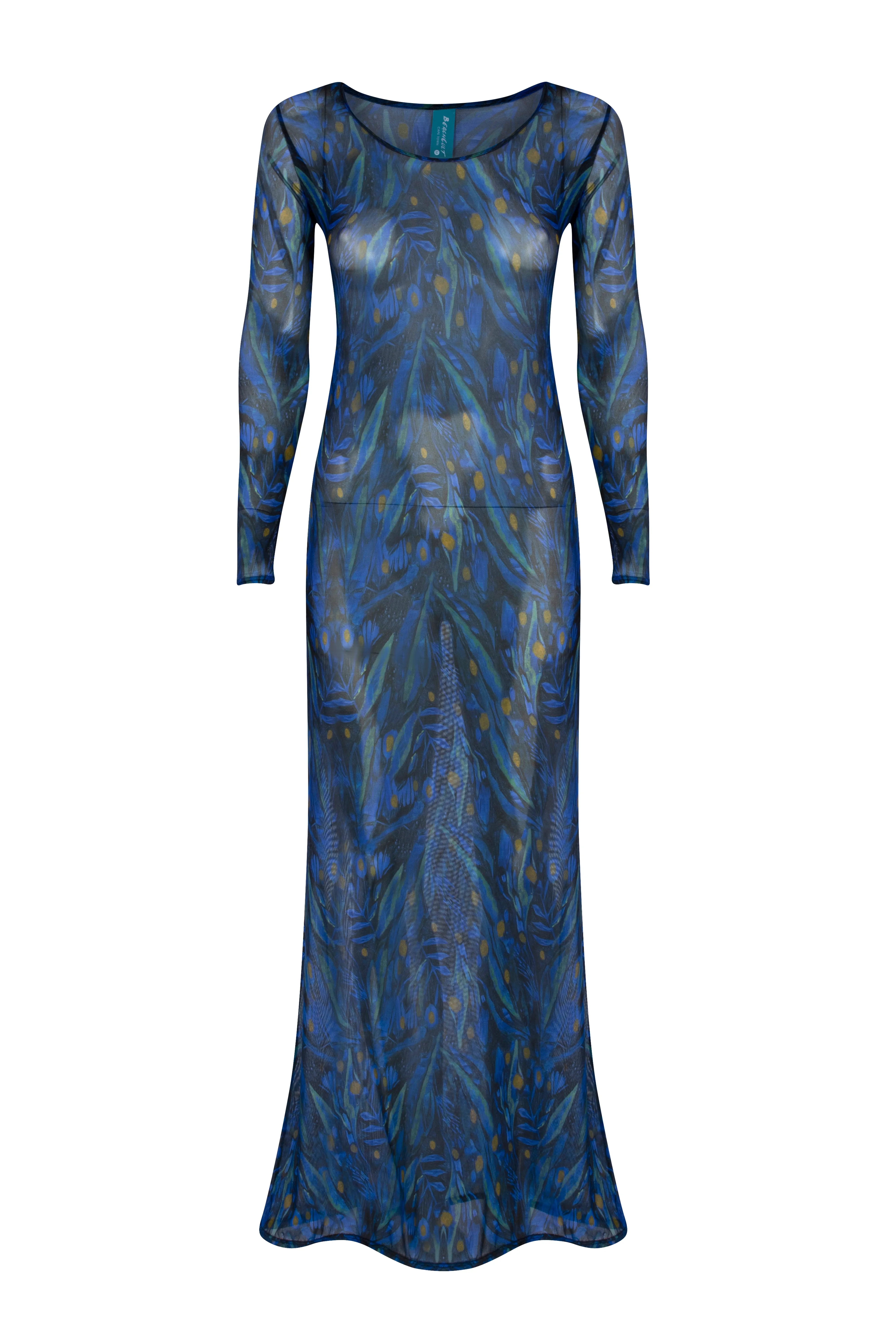 Amy Ayanda Hidden Blooms - Long Mesh Cover Up