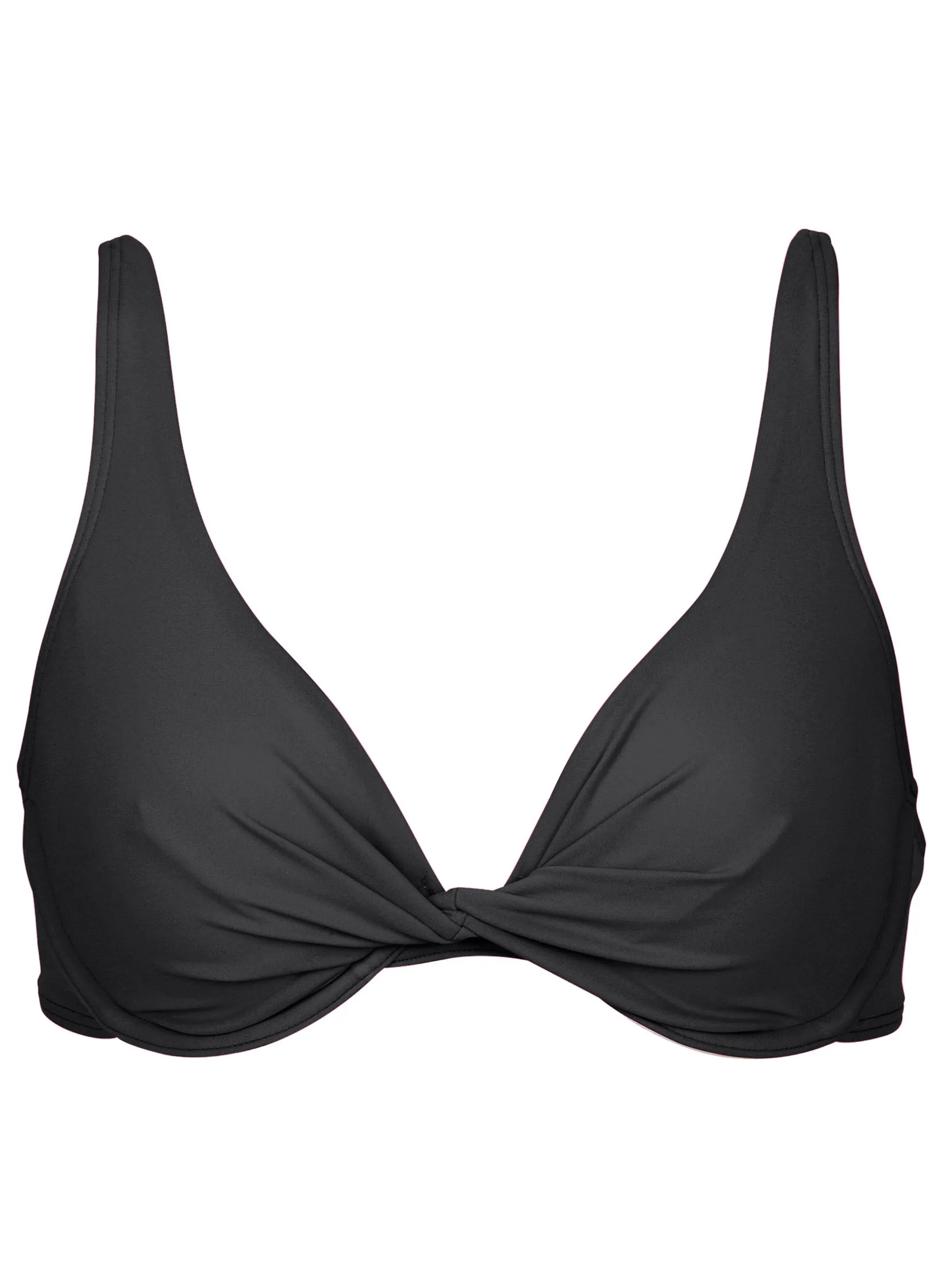 Antigua Twist Bikini Top - Black