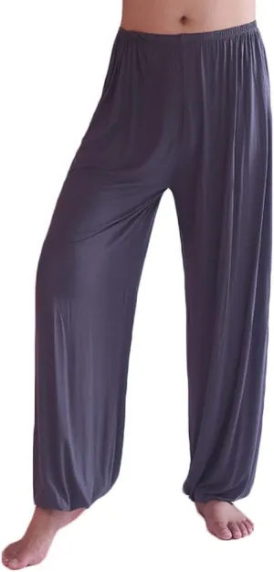AvaCostume Men's Lightweight Loose Yoga Pants Elastic Waist Modal Yoga Harem Pants