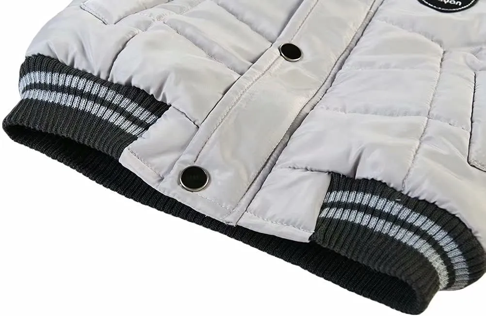 Baby Boys Girls Winter Thick Hooded Down Jacket Warm Snow Jackets Toddler Outdoor Coat 1-6 Years