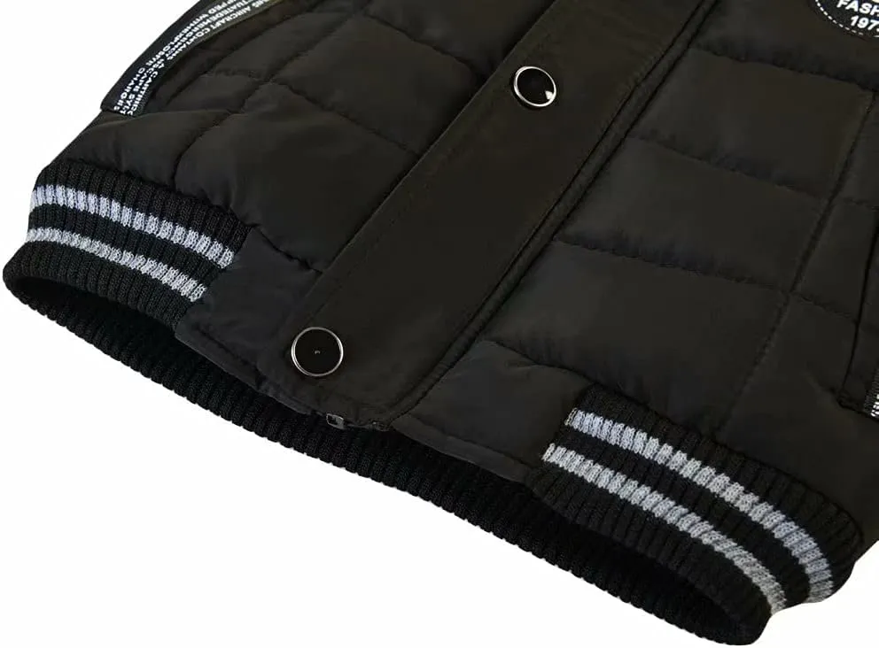 Baby Boys Girls Winter Thick Hooded Down Jacket Warm Snow Jackets Toddler Outdoor Coat 1-6 Years