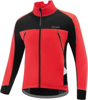baleaf Men's Winter Jacket Windproof Softshell Thermal Warm Pockets Cycling Running Mountain Biking Cold Weather Gear