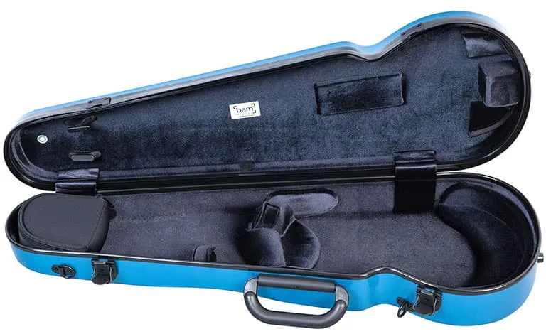 Bam Contoured (Shaped) Hightech Violin Case