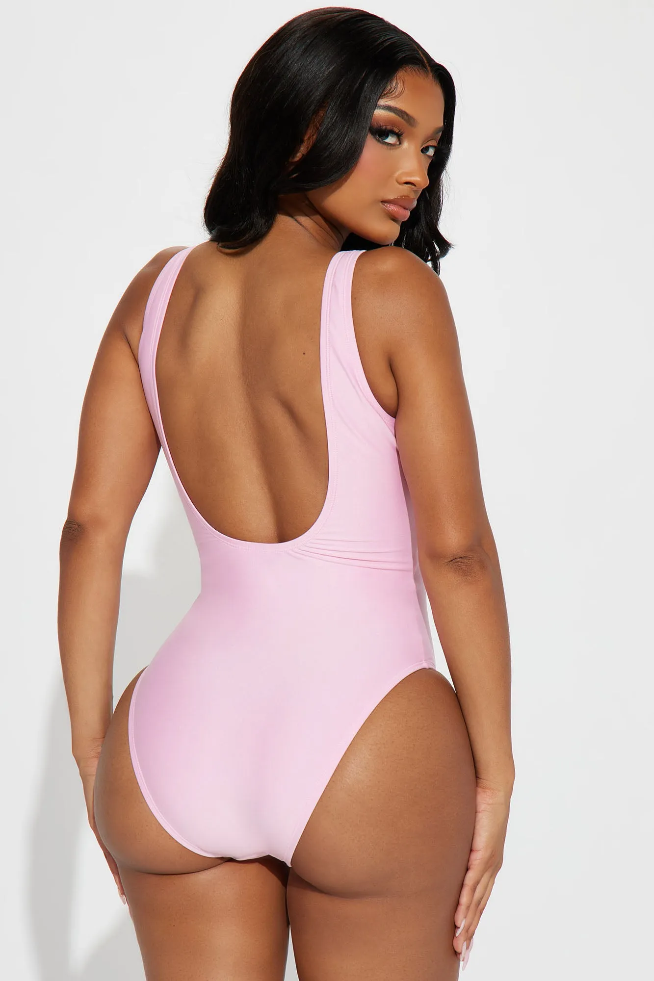 Barbie Sun And Fun 1 Piece Swimsuit - Pink