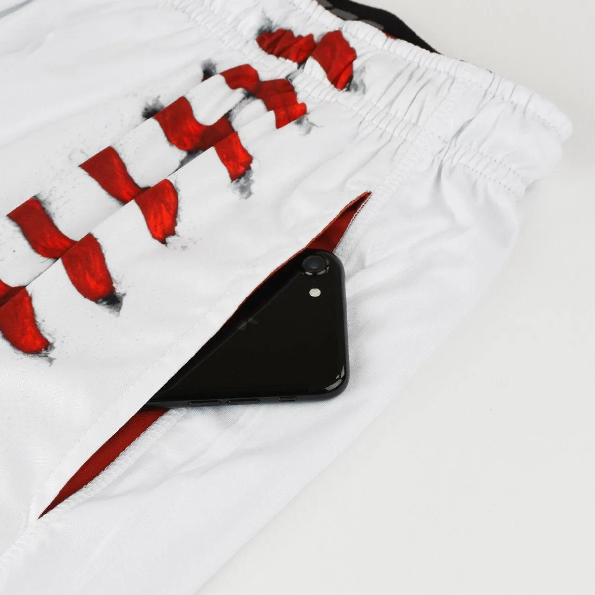 Baseball lace shorts