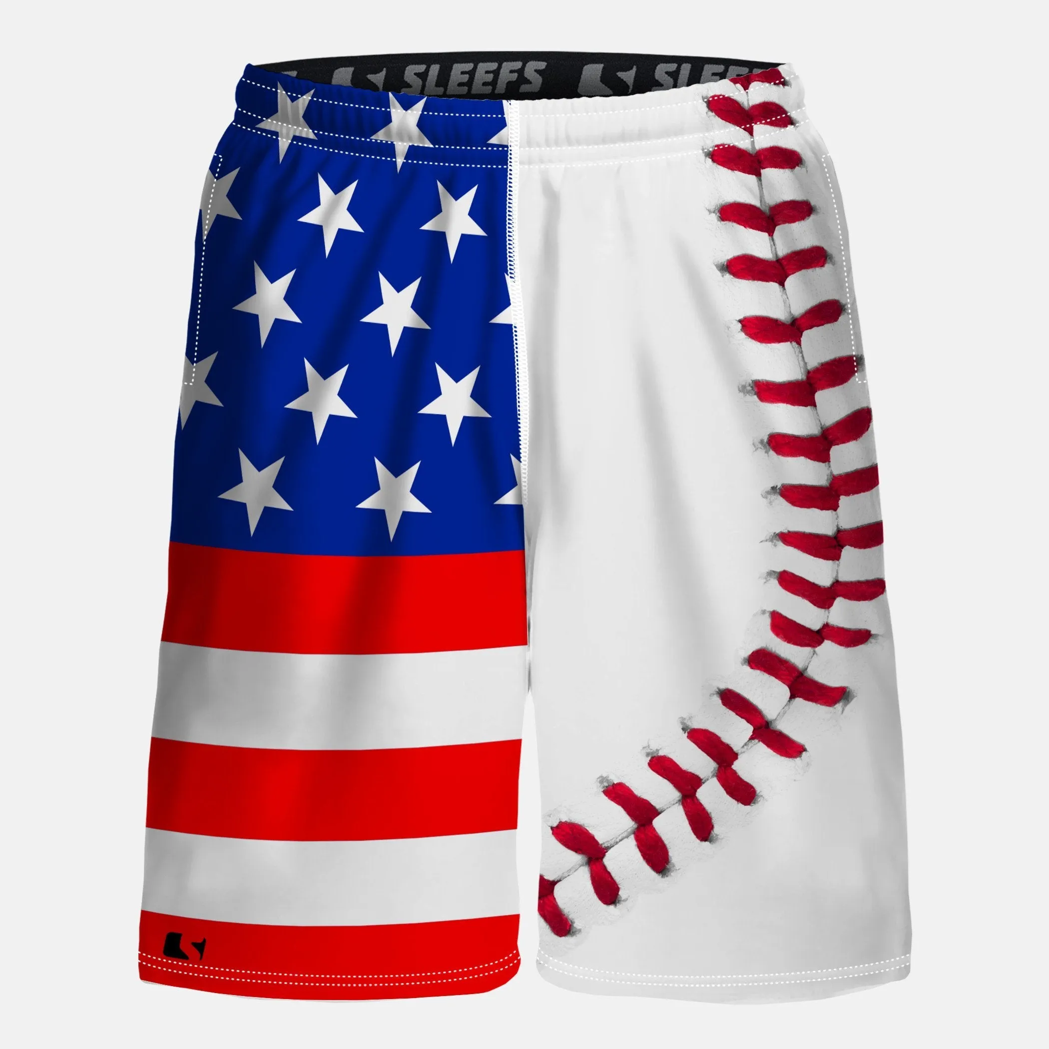 Baseball Lace USA shorts