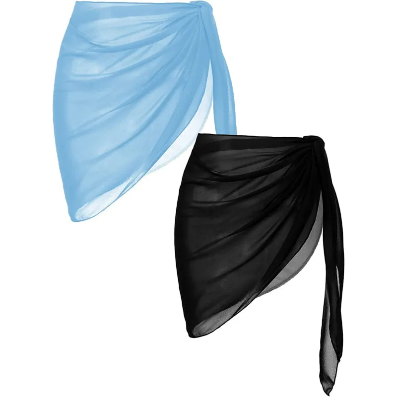 Beach Sarongs Sheer Cover Ups