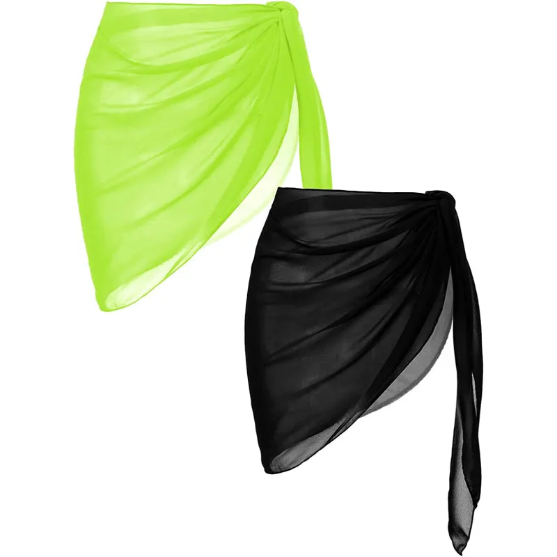 Beach Sarongs Sheer Cover Ups