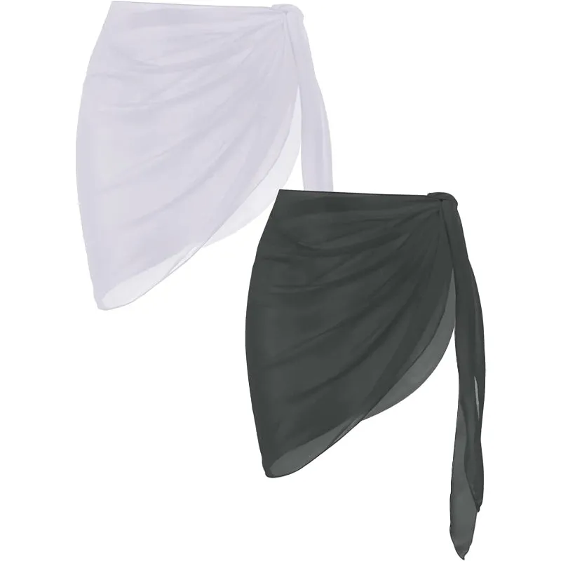 Beach Sarongs Sheer Cover Ups