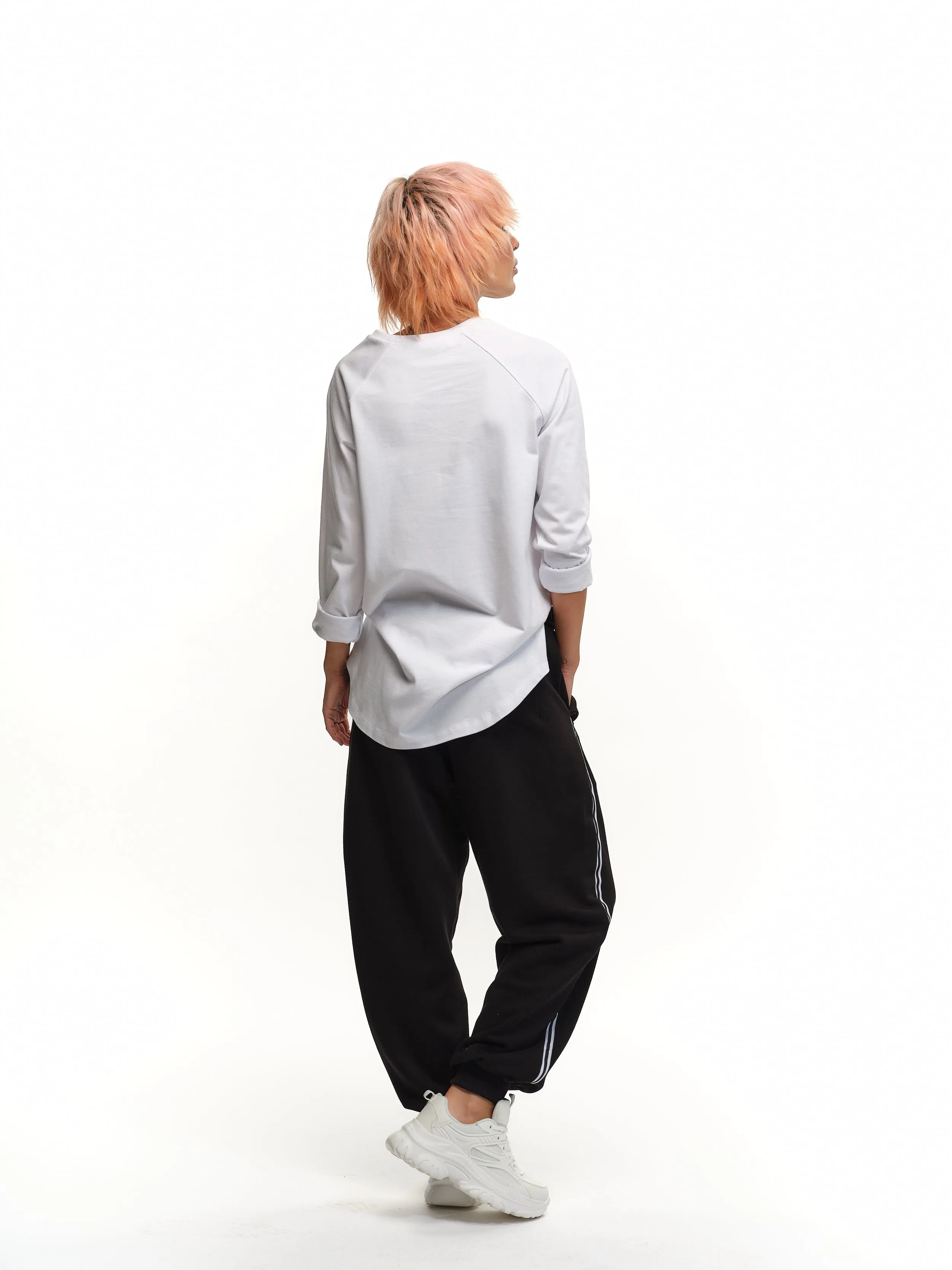 Black & White Two-Piece Activewear Set