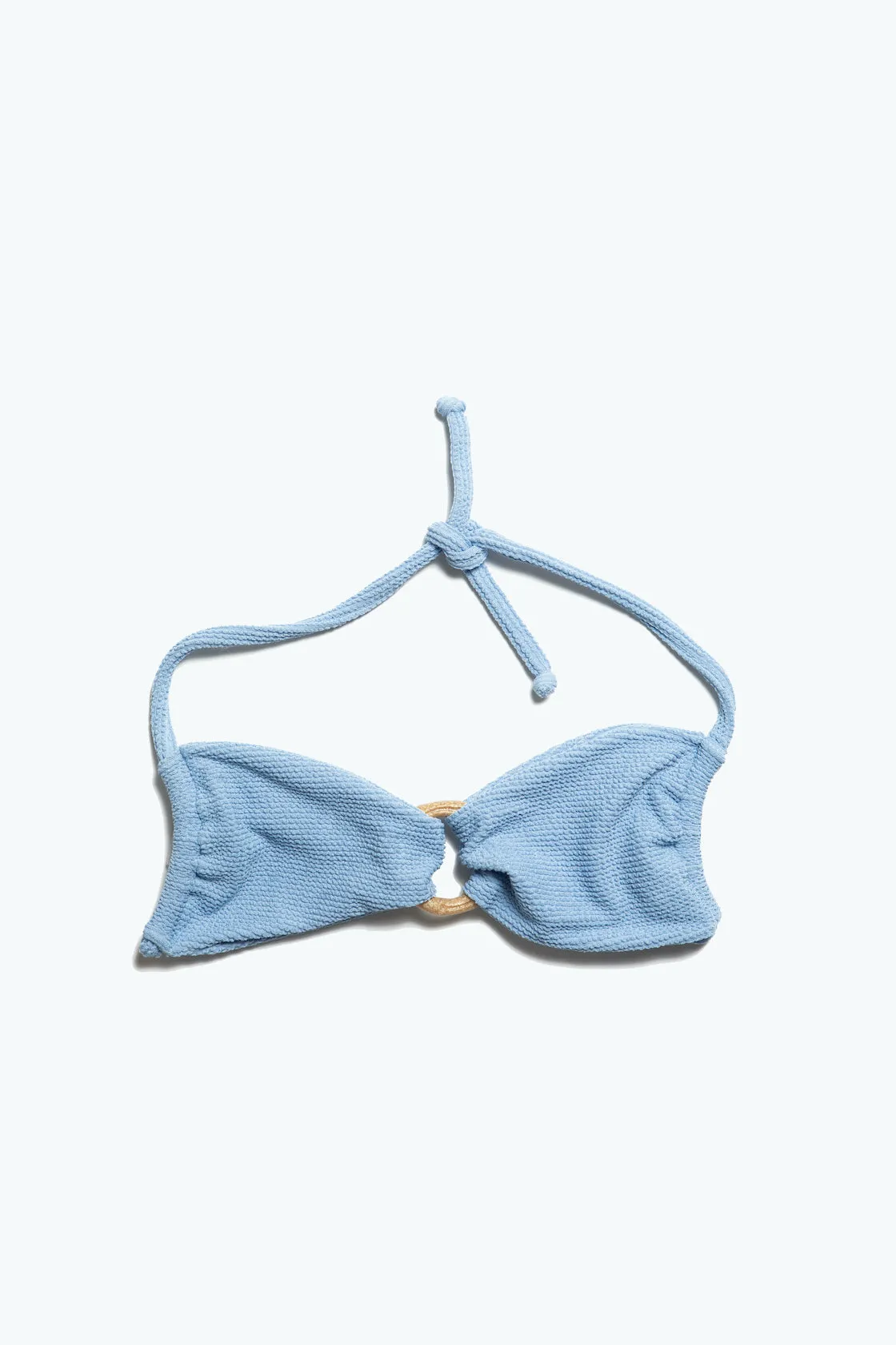 Blue Allium Bikini Top