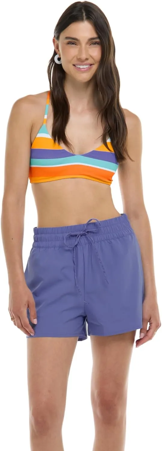 Body Glove Women's Beachcomber 3.5" Elastic Waist Boardshort