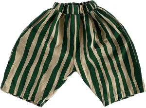 Boys' and Toddler Pull on Linen Pants Baby Striped Bloomer Trousers Elastic Basic Harem Joggers 0 Months 24 Month