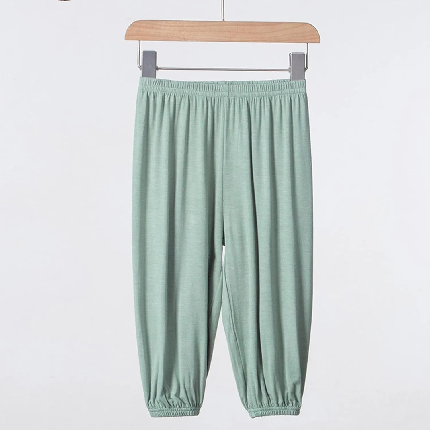 Boy's Girls Baggy Casual Harem Pants Kids Dance Solid Color Jogging Trousers Casual Loose Dance Sweat Pants