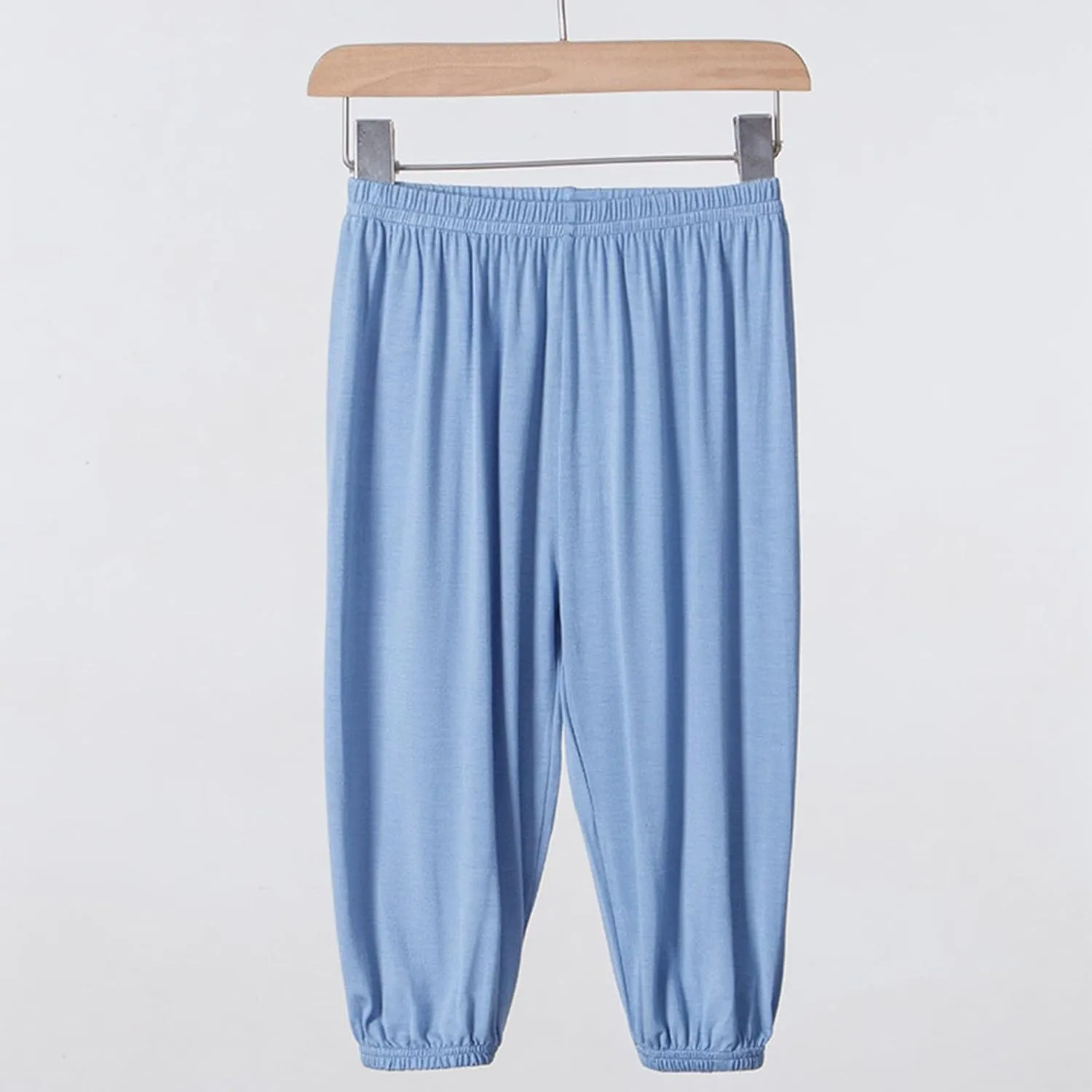 Boy's Girls Baggy Casual Harem Pants Kids Dance Solid Color Jogging Trousers Casual Loose Dance Sweat Pants
