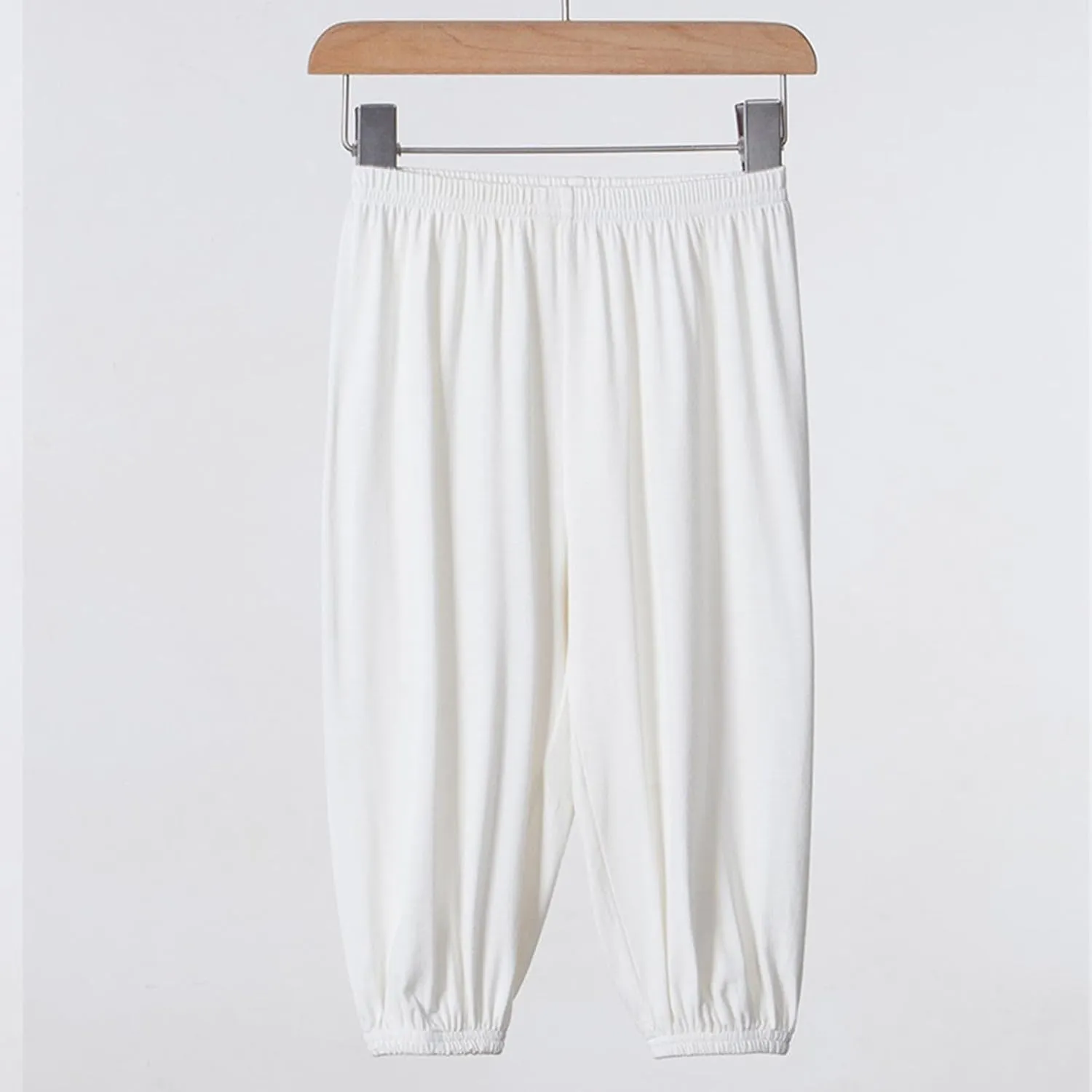 Boy's Girls Baggy Casual Harem Pants Kids Dance Solid Color Jogging Trousers Casual Loose Dance Sweat Pants