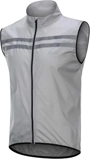 bpbtti Men's Hi-Viz Safety Running Cycling Vest Sleeveless Windbreaker vests- Windproof and Reflective