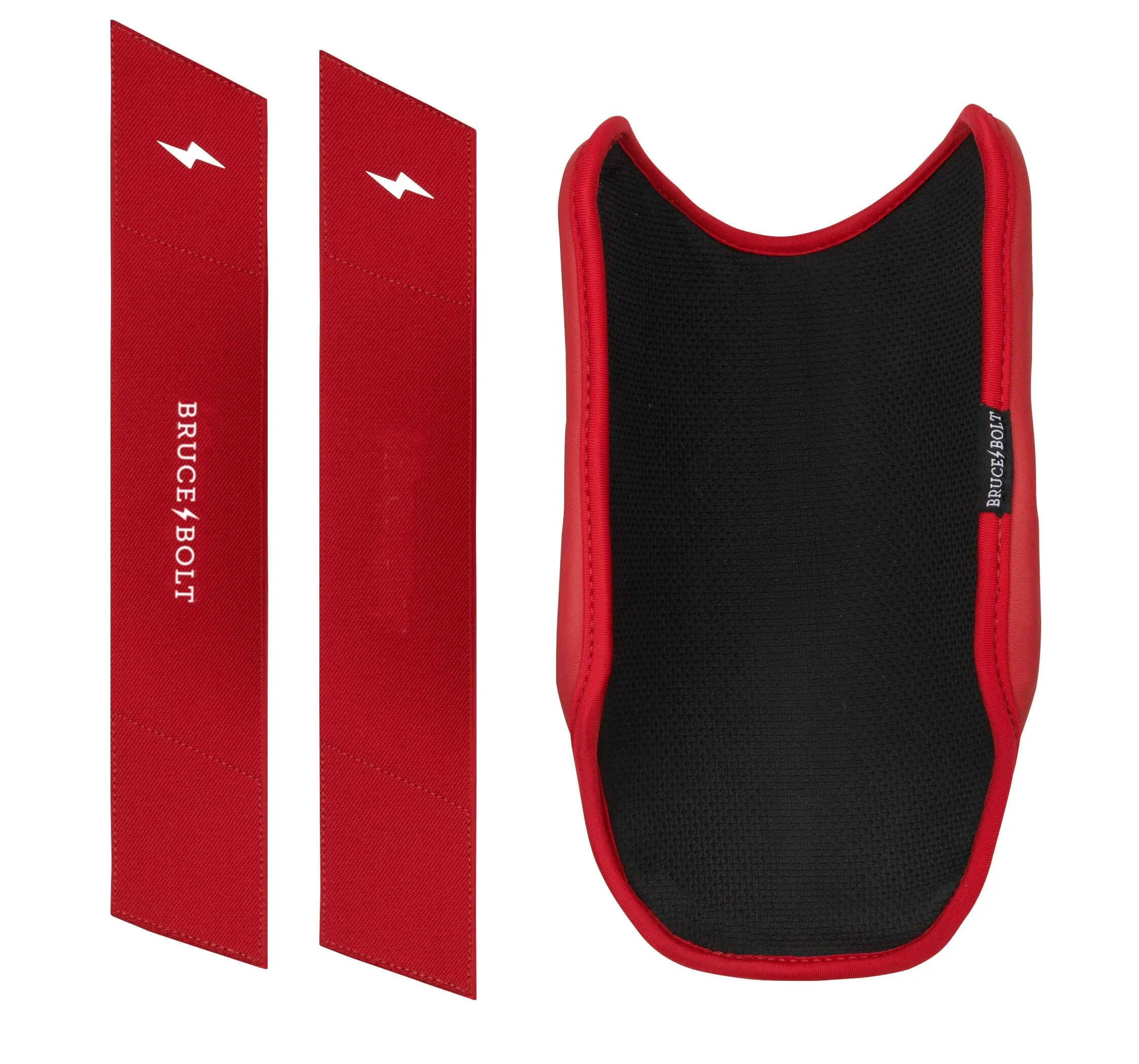 BRUCE BOLT PREMIUM PRO 9" Elbow Guard - RED