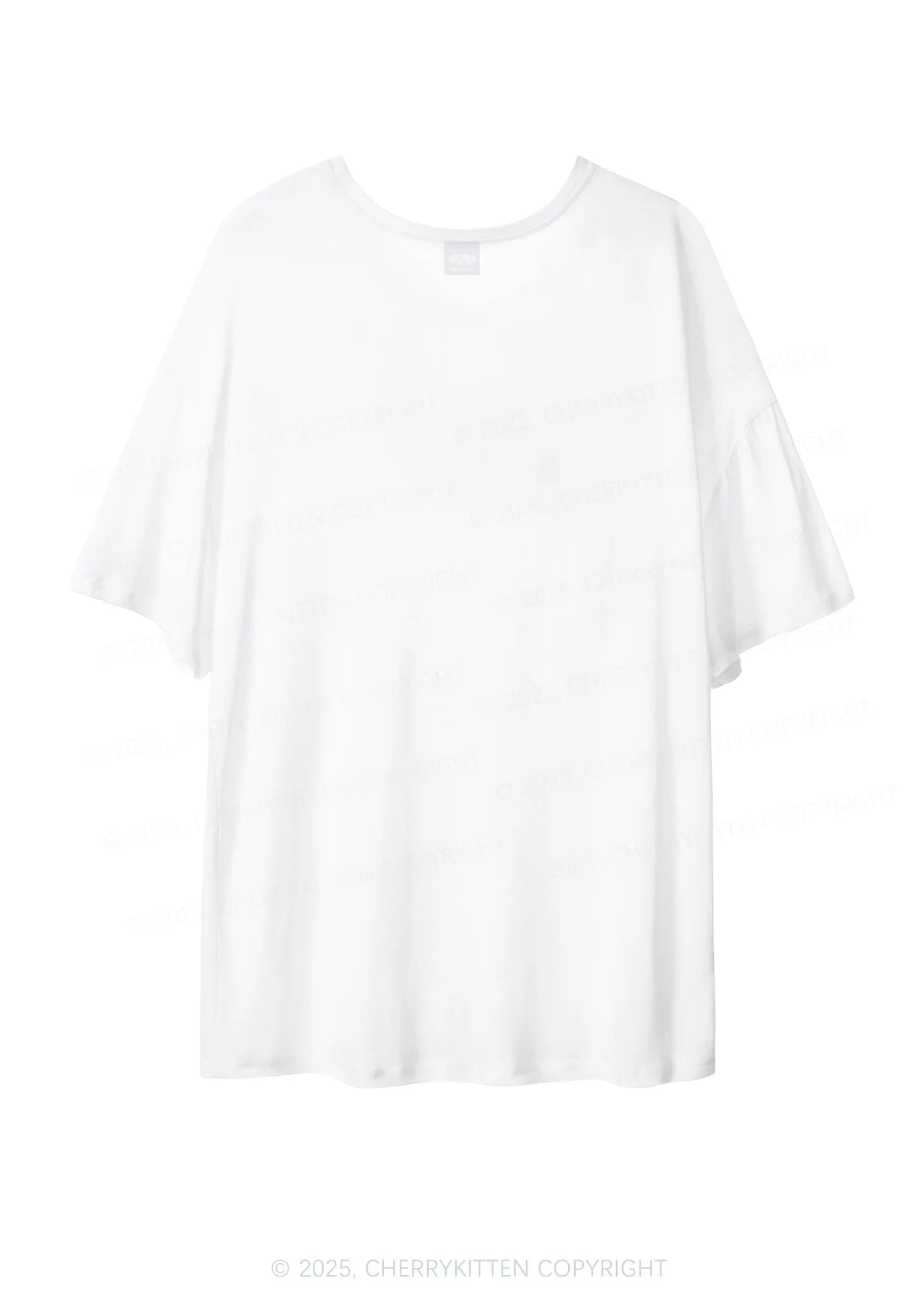 But Daddy I Love Him Pride Y2K Sheer Boyfriend Tee Cherrykitten