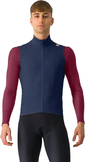 CASTELLI Mens Espresso Vest, Windproof Shell Vest for Road Cycling & Gravel Biking