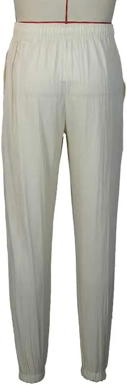 Casual Pants for Men Linen Japanese Pants Cotton Elastic Waist Comfy Beach