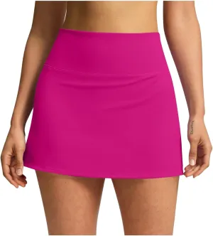 Casual Sports Skirt High Waist Tennis Skirt Yoga Shorts Fitness Yoga Skirt 1 Pleated Skirt Plus Size with Shorts