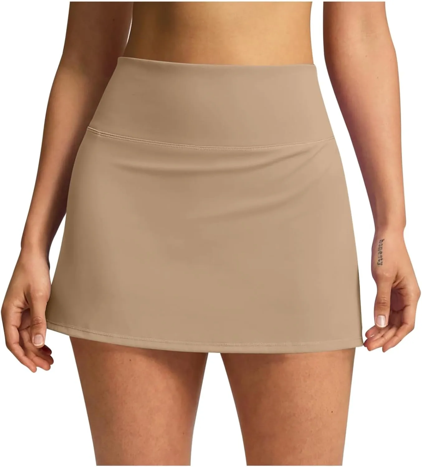 Casual Sports Skirt High Waist Tennis Skirt Yoga Shorts Fitness Yoga Skirt 1 Pleated Skirt Plus Size with Shorts