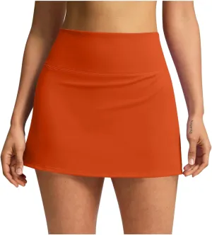 Casual Sports Skirt High Waist Tennis Skirt Yoga Shorts Fitness Yoga Skirt 1 Pleated Skirt Plus Size with Shorts