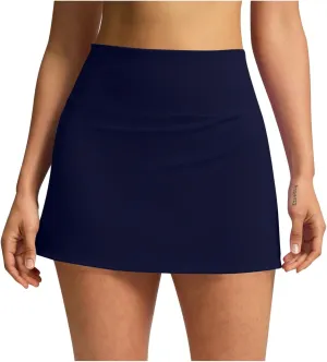 Casual Sports Skirt High Waist Tennis Skirt Yoga Shorts Fitness Yoga Skirt 1 Pleated Skirt Plus Size with Shorts